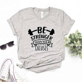 Excuse Busting Women’s Tee for Empowering Confidence in Style - Himpall
